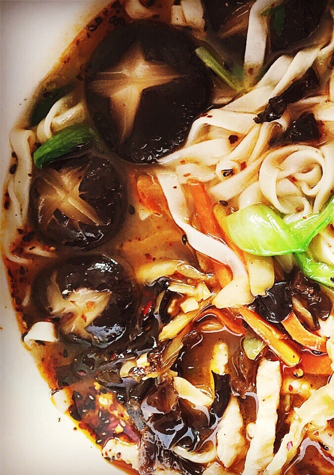 榨菜肉丝手擀面（香辣）的做法图解4
