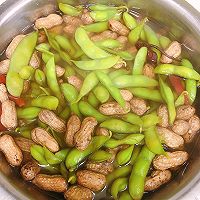 夏季大排档必吃～煮花生毛豆的做法图解3