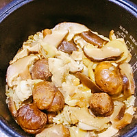 #一学就会快手菜#香菇板栗鸡焖饭的做法图解17