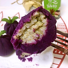 紫薯福袋饭团