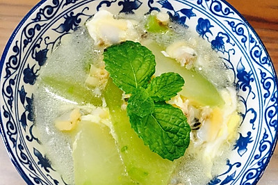 夏季治愈系汤品--冬瓜蛤蜊汤
