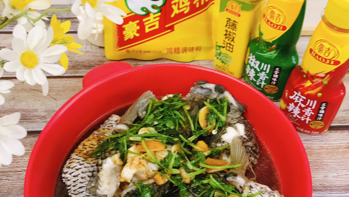 清蒸花斑鱼