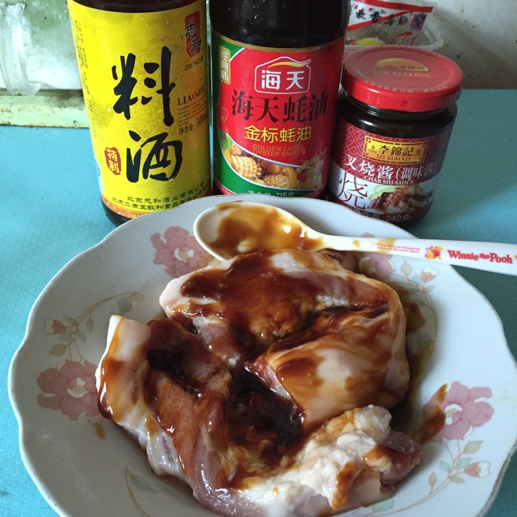 电饭锅版叉烧肉的做法图解2