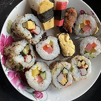 一口芝士寿司的做法图解2