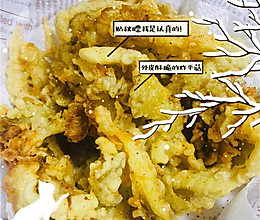 超好吃的炸平菇的做法