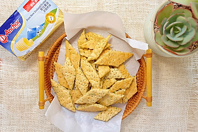 春时令，无糖咸口茴香苏打饼干