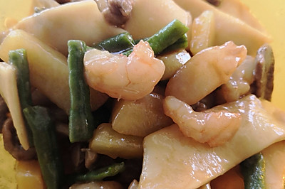 豆角焖面