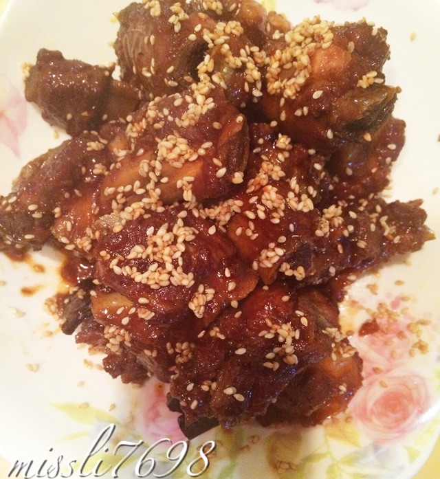 甜而不腻的糖醋排骨