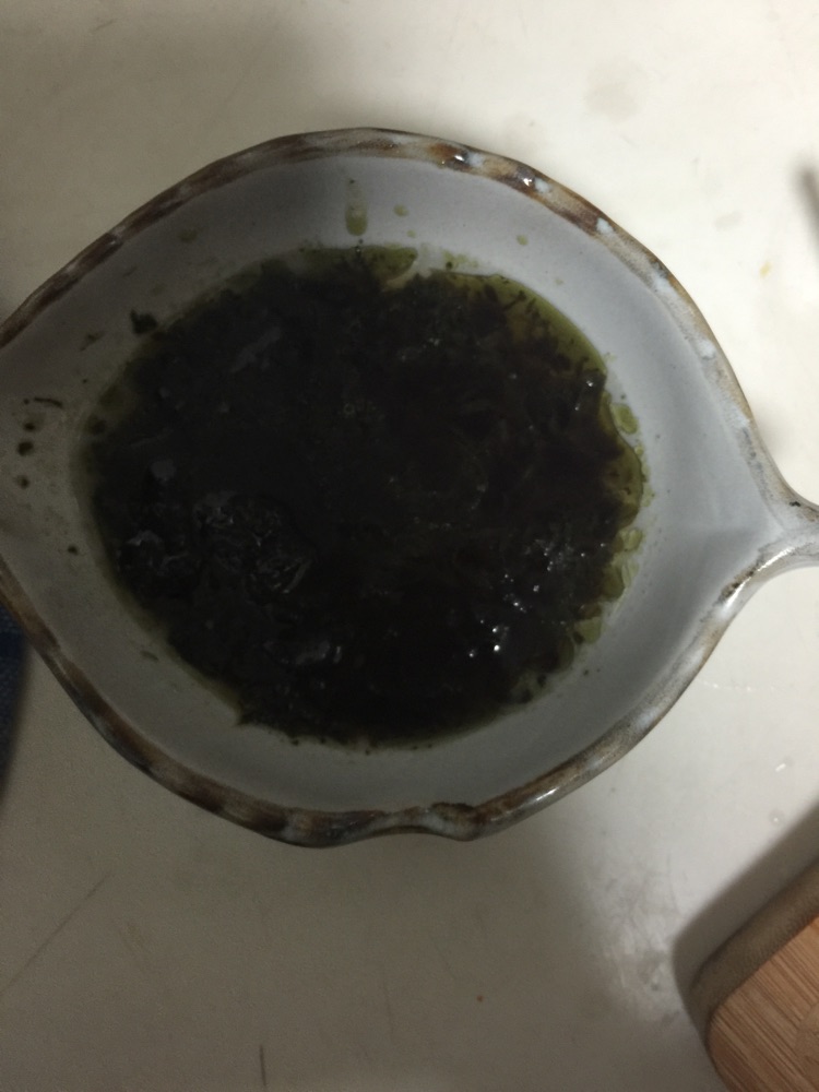 一道下饭快熟菜-榄菜四季豆的做法图解2