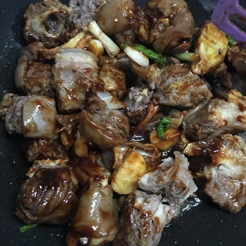 虾干炆羊肉的做法图解8