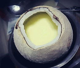 原只椰子炖蛋的做法
