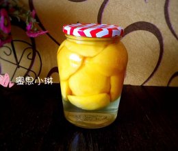 自制黄桃罐头—真正的安全无添加的做法