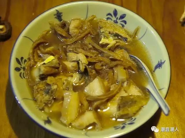 Stewed pork with preserved vegetable