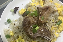 羊排盖个饭的做法