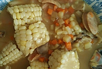玉米杂菌汤的做法