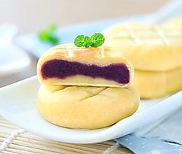 紫薯夹心饼的做法