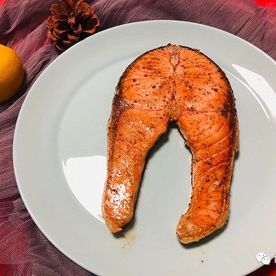 香煎三文鱼