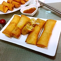 香酥春卷（韭黄版）的做法图解17