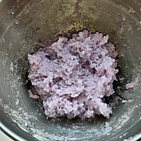 #我最爱的地摊美食# 紫薯冰皮月饼的做法图解4