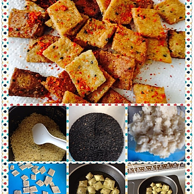 自制小米豆香锅巴