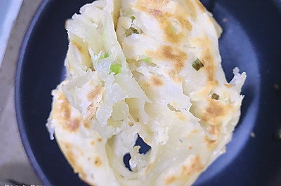 好吃松软的手抓饼出炉啦