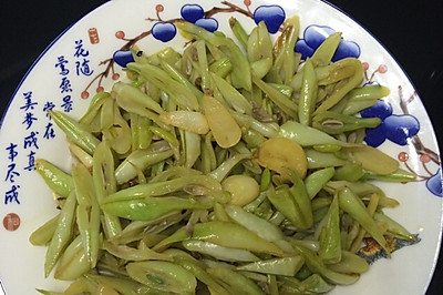 清炒芸豆