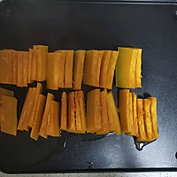 奶香南瓜豆沙包+自制豆沙馅的做法图解5