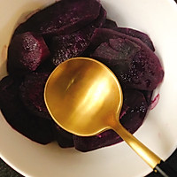 #换着花样吃早餐#减脂早餐——紫薯酸奶蛋糕的做法图解3