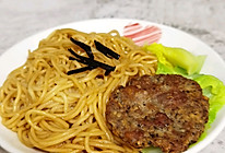 葱油拌面（附万能牛肉饼做法）的做法