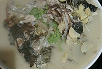 奶汤鱼头翡泠翠的做法