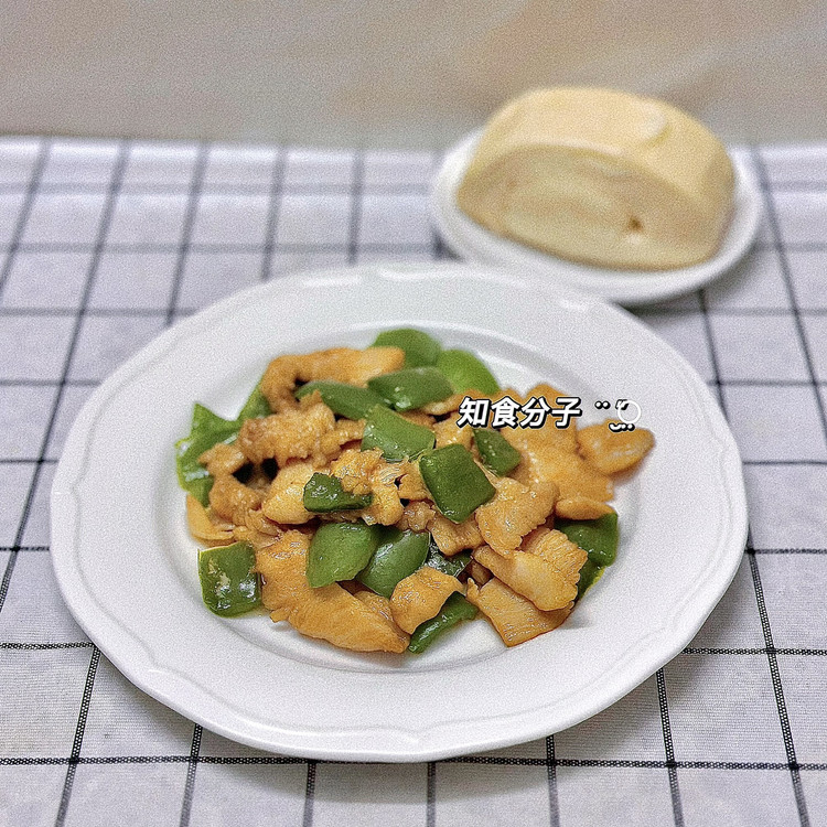 青椒炒鸡胸肉的做法