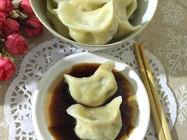猪肉芹菜馅水饺的做法图解21