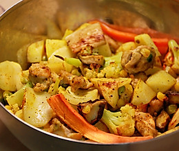 健康低卡——简易烤蔬菜的做法
