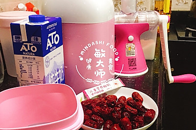 红枣酸奶