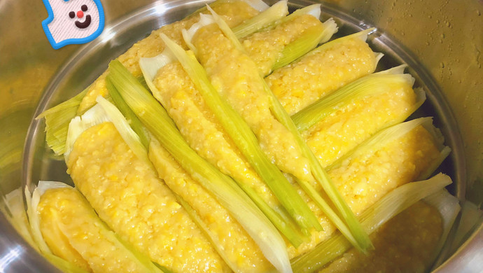 好吃又糍糯的玉米粑粑