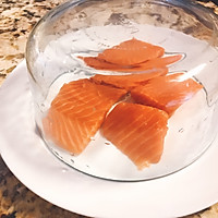 超快手 | 微波炉版烤三文鱼的做法图解3