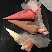 圣诞彩绘蛋糕卷的做法图解3