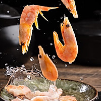 #在家邂逅美味火锅#干锅麻辣加拿大北极虾生虾的做法图解1