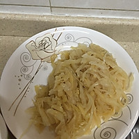 泡菜苕粉肉丝的做法图解8