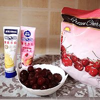 #车厘子自由行#车厘子香蕉奶昔的做法图解2