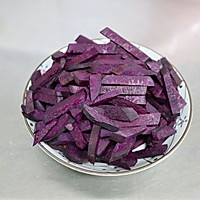 豹纹紫薯蛋糕卷的做法图解2