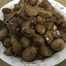 鹌鹑蛋红烧肉