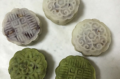 冰皮月饼（自制红豆馅）