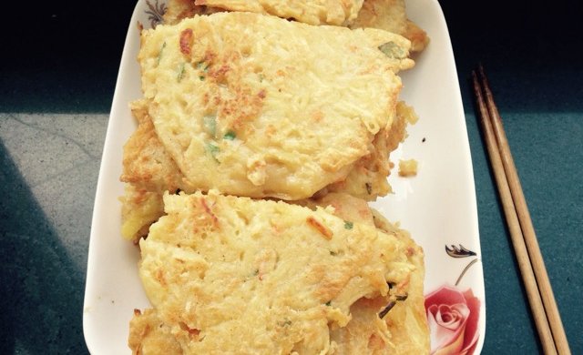 简单土豆丝饼