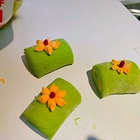 菠菜，胡萝卜馒头的做法图解4