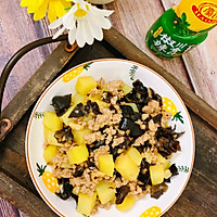 川香椒辣肉末烧土豆的做法图解8