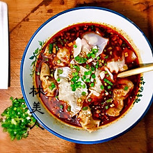 红油饺子「抄手，馄饨」