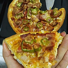 火腿培根披萨6寸 ham bacon pizza