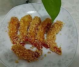 香酥面包虾的做法