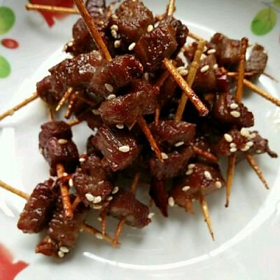 牙签牛肉